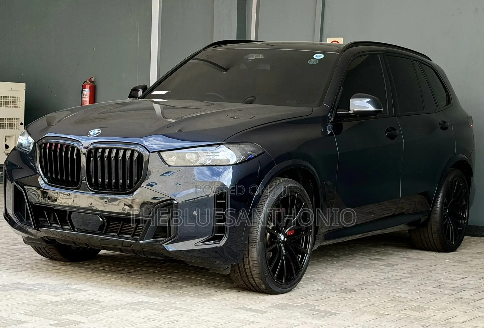 New BMW X5 2024 Blue