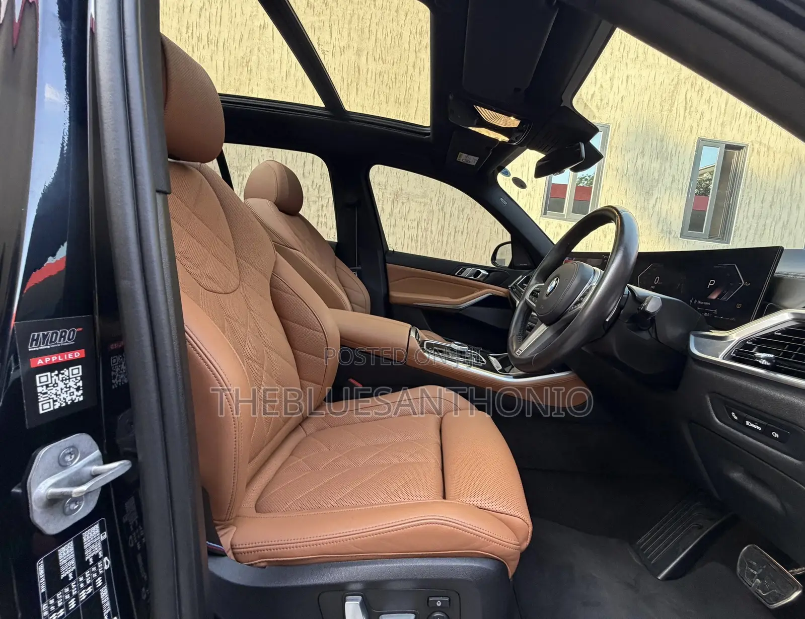 New BMW X5 2024 Blue
