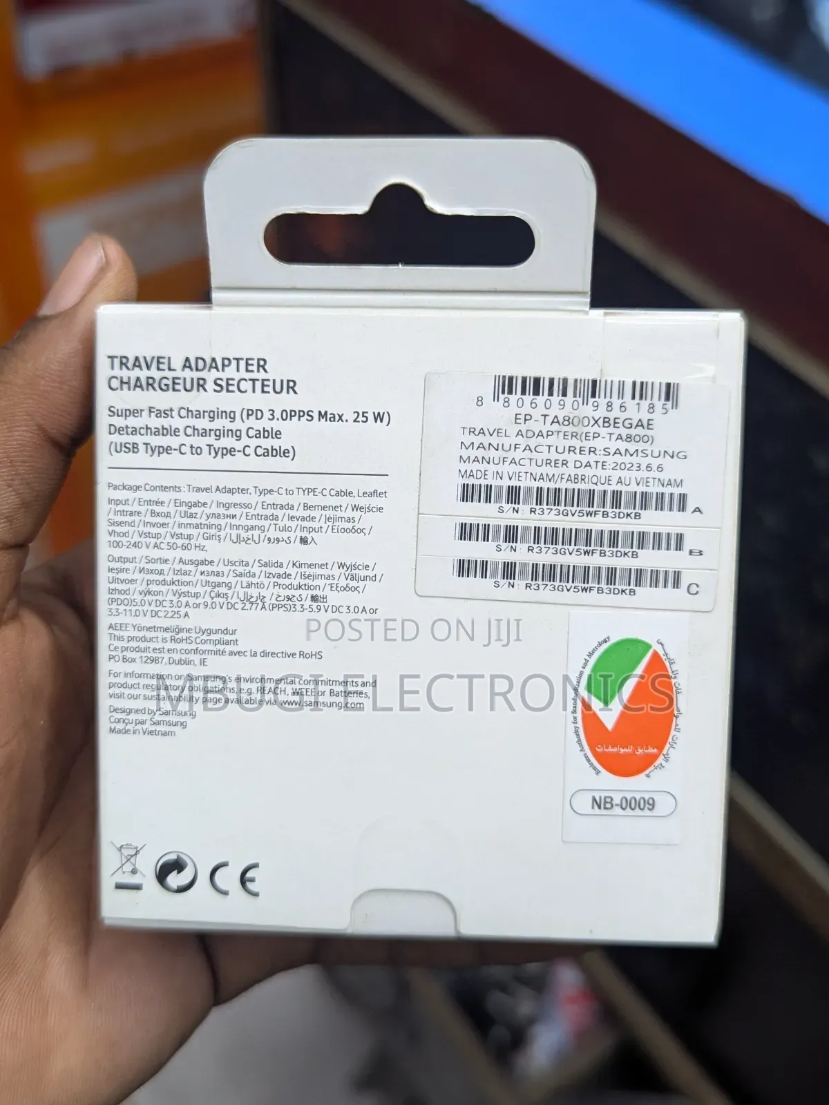 Samsung Type C Original Charger 25w( Super Fast Charging)