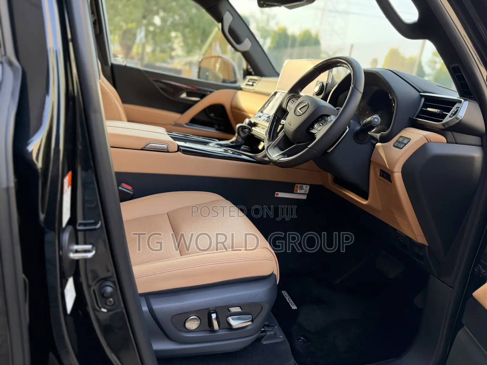 New Lexus LX 2024 Black