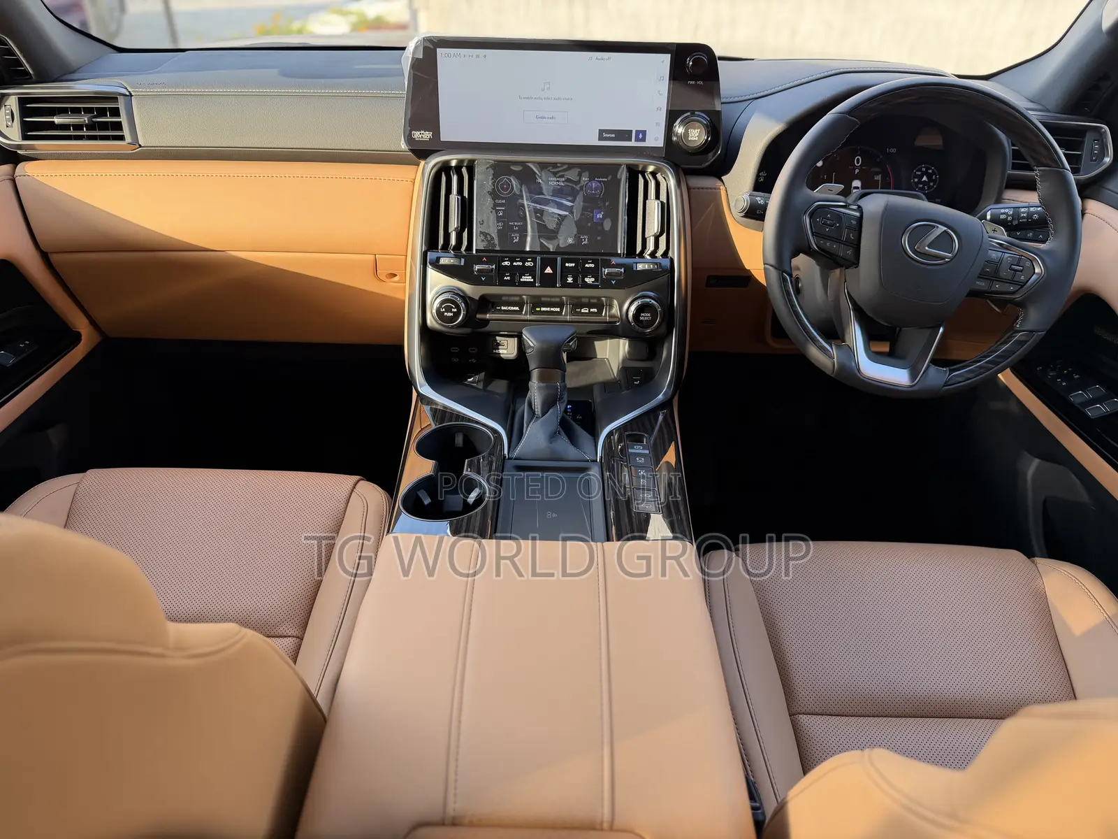 New Lexus LX 2024 Black