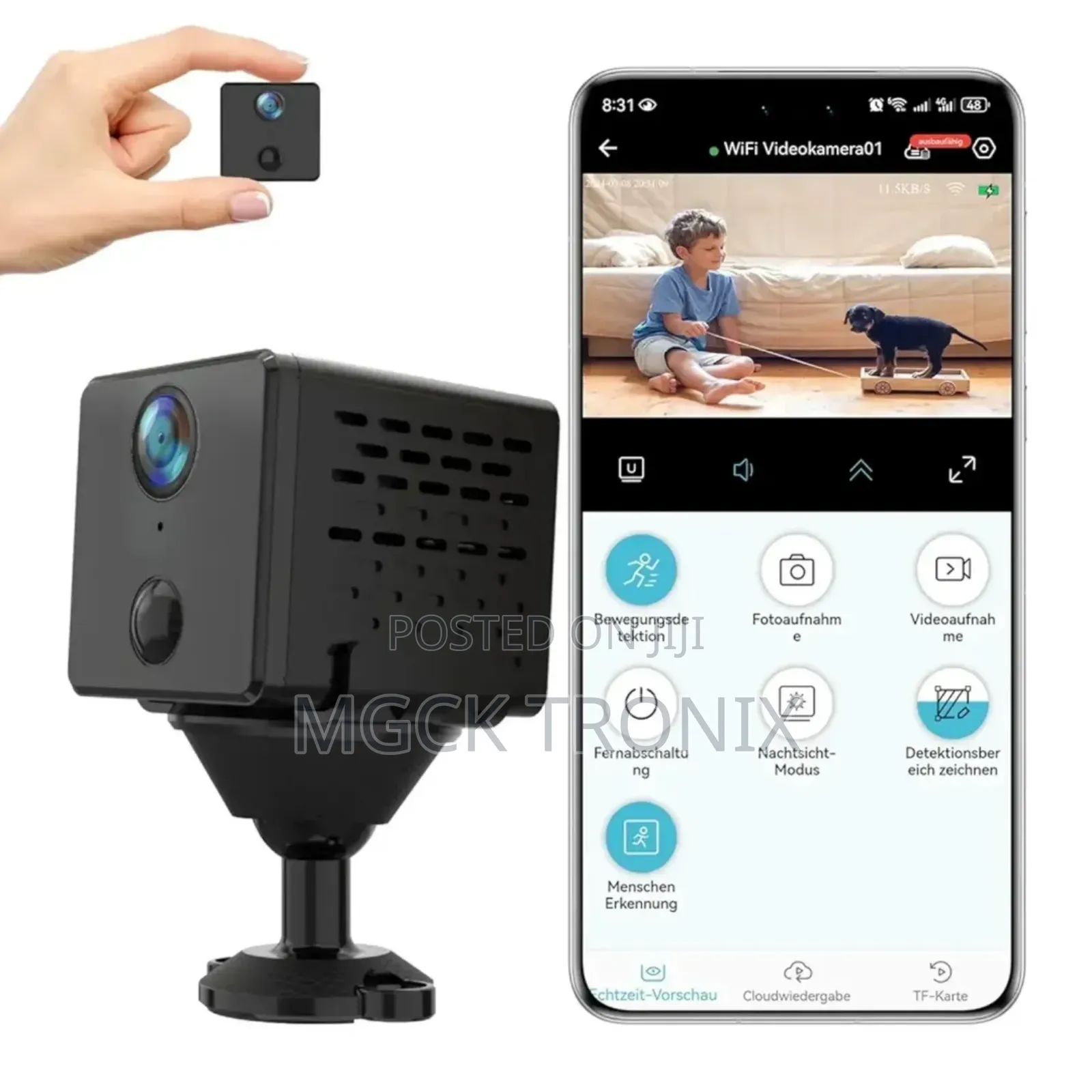Spy Battery Min Camera