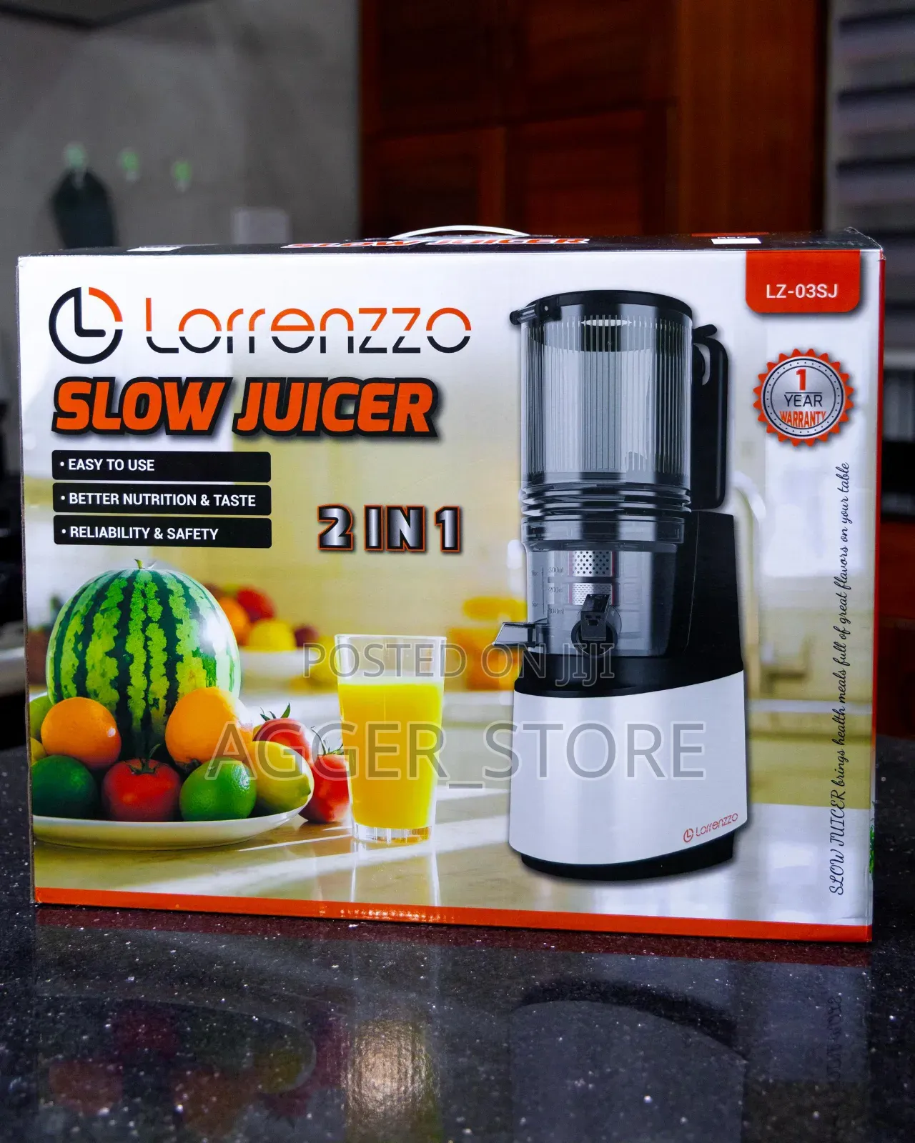Lorrenzzo Slow Juicer Lz-03sj