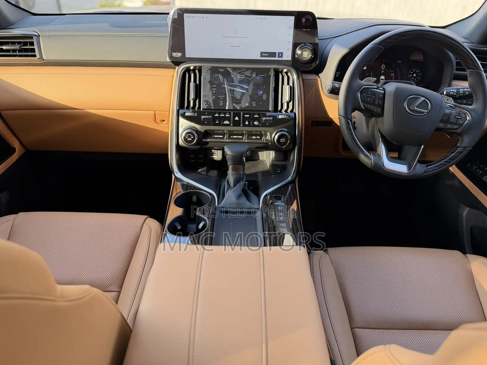 New Lexus LX 2025 Black
