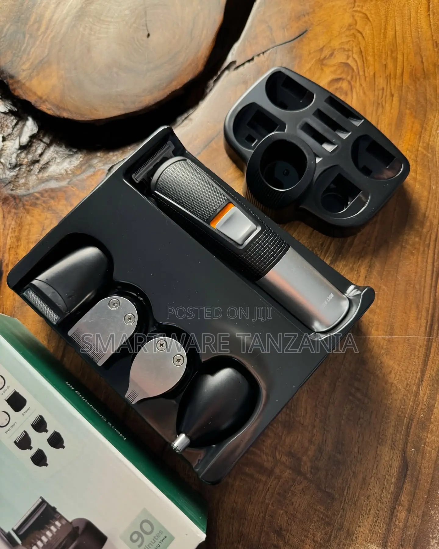 Complete Men's Grooming Kit for Beard, Hair, and Nose Trimming