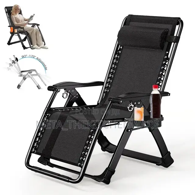 Gravity Folding Reclining Lounge Chair