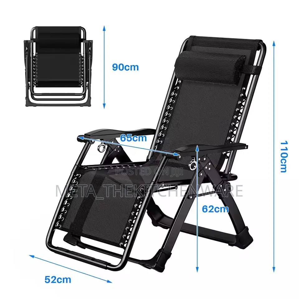 Gravity Folding Reclining Lounge Chair