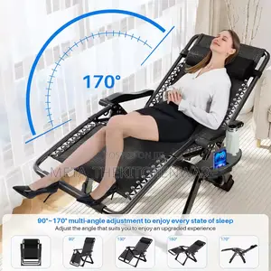 Gravity Folding Reclining Lounge Chair