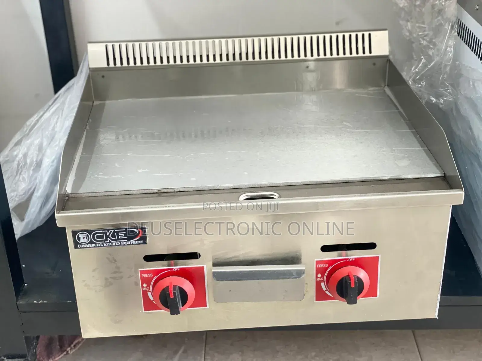 *2 Burners Gas Griddle*