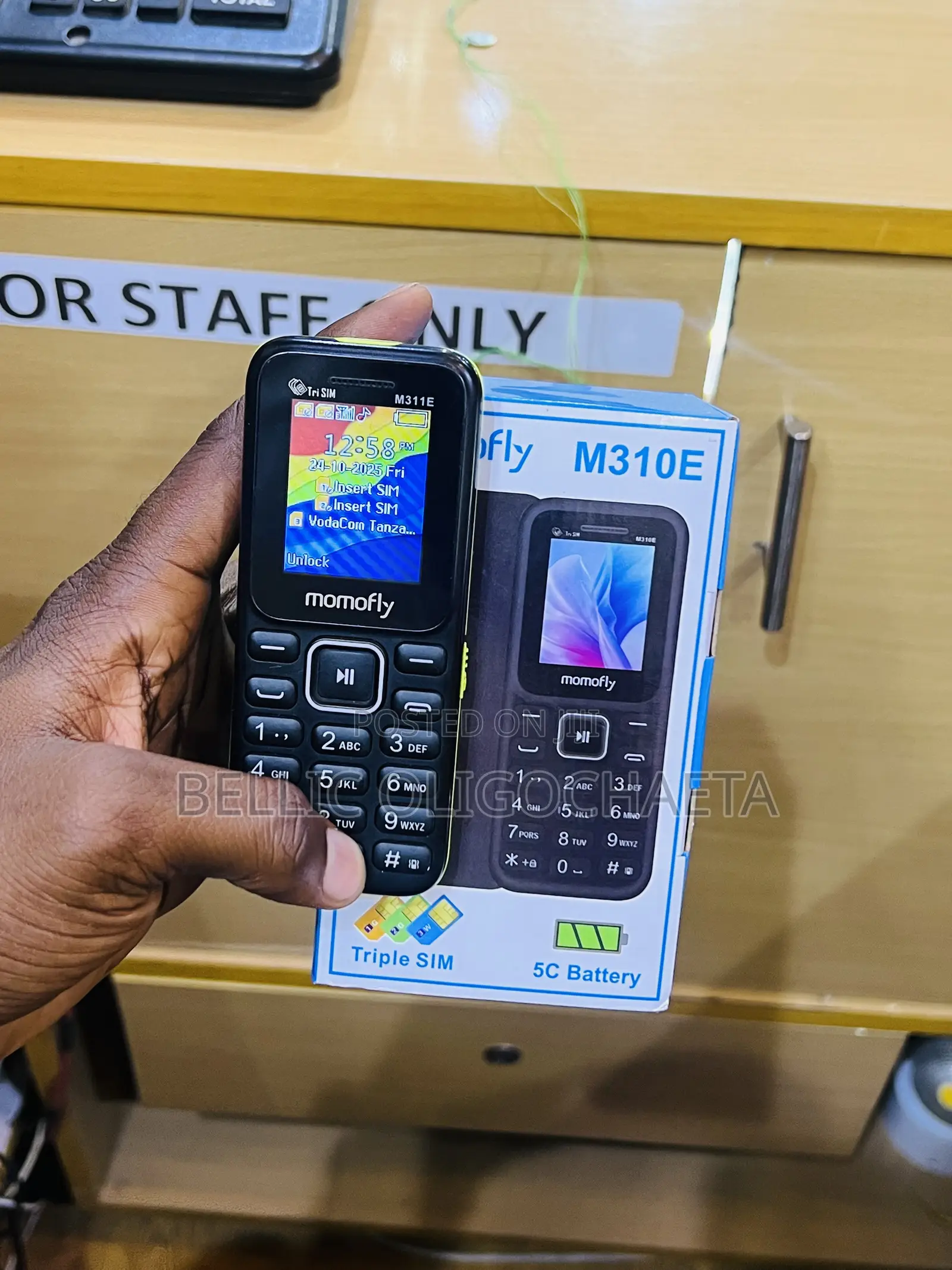 New Mobile Phone Black