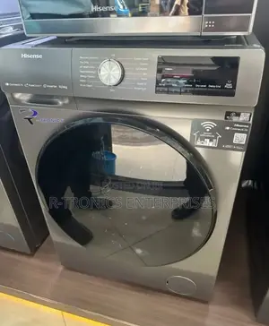 Hisense 10kg/6kg Smart Washer Dryer With Inverter -Titanium Silver