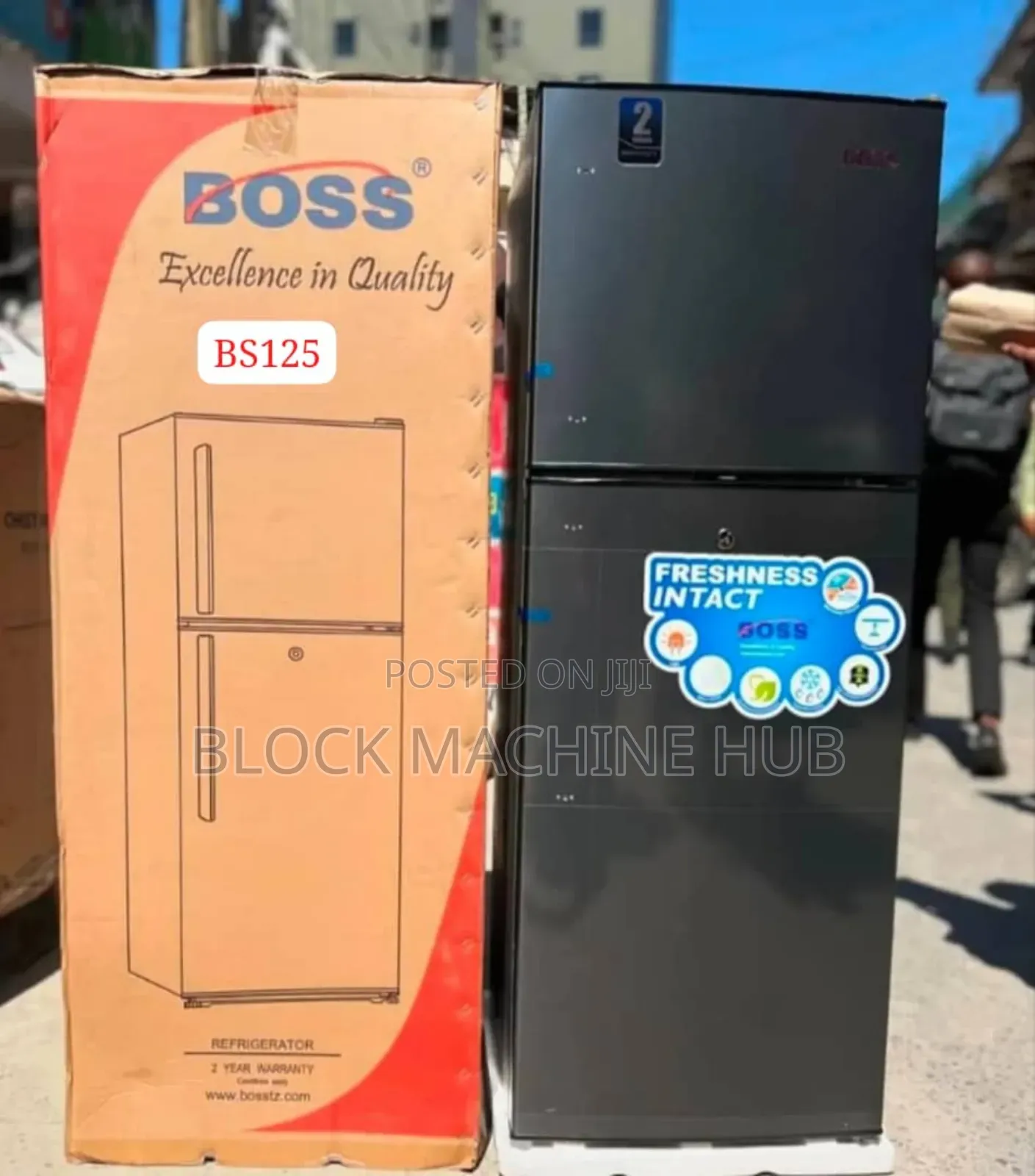 Boss Fridge Bs125 150l