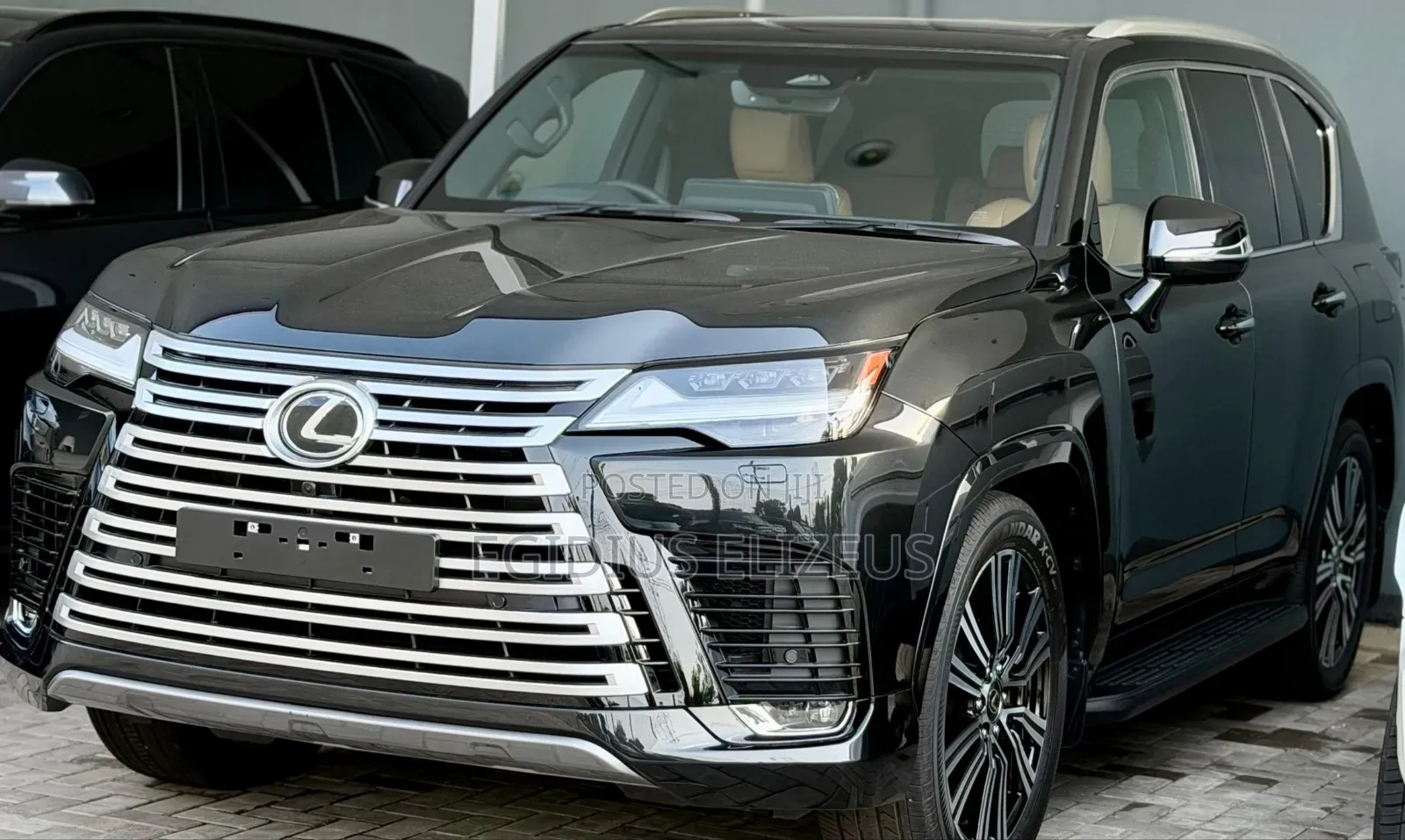 New Lexus LX 2025 Gray