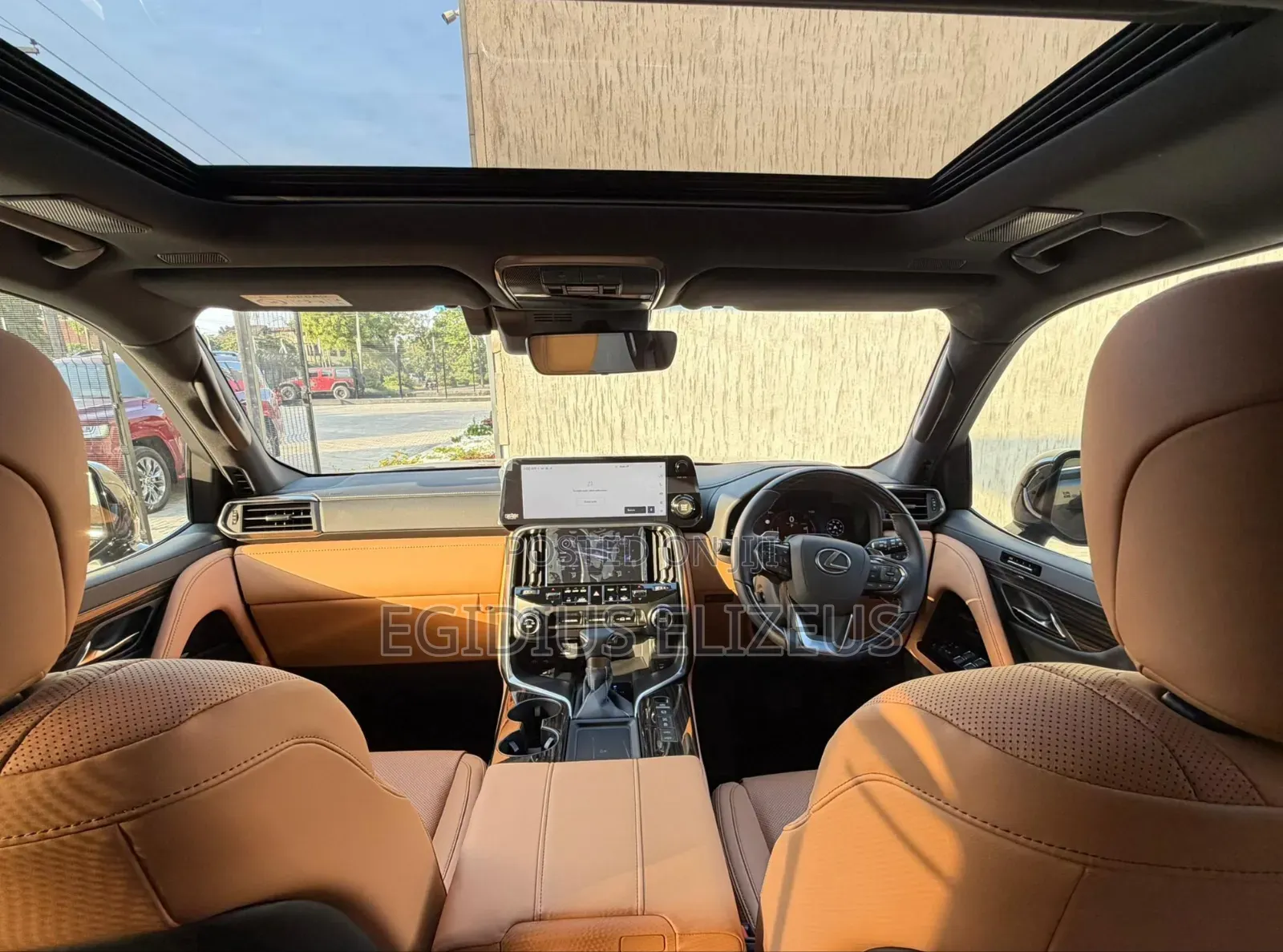 New Lexus LX 2025 Gray
