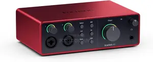Focusrite Scarlett Solo 4rd Gen Usb Audio Interface
