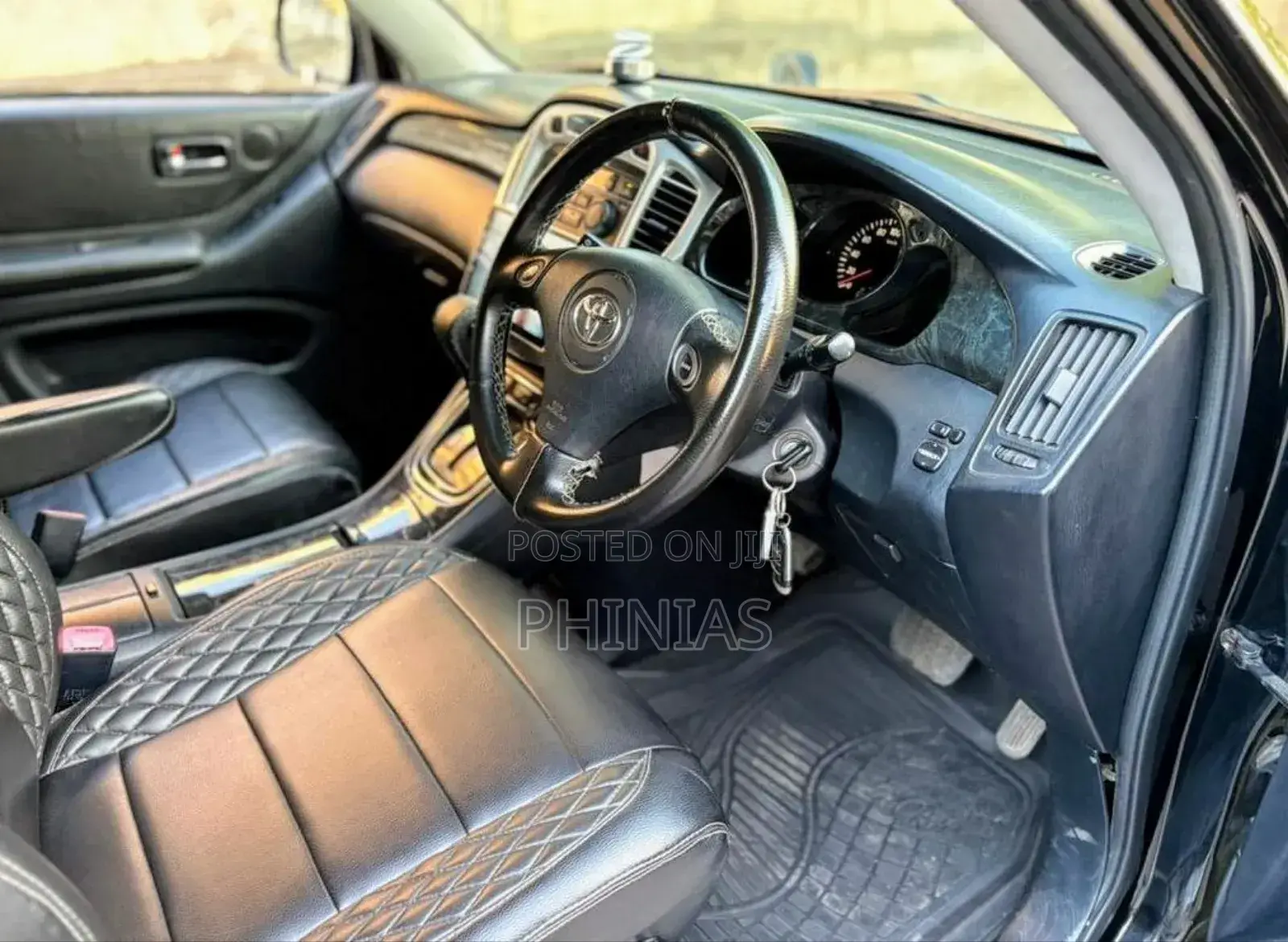 Toyota Kluger 2003 Black