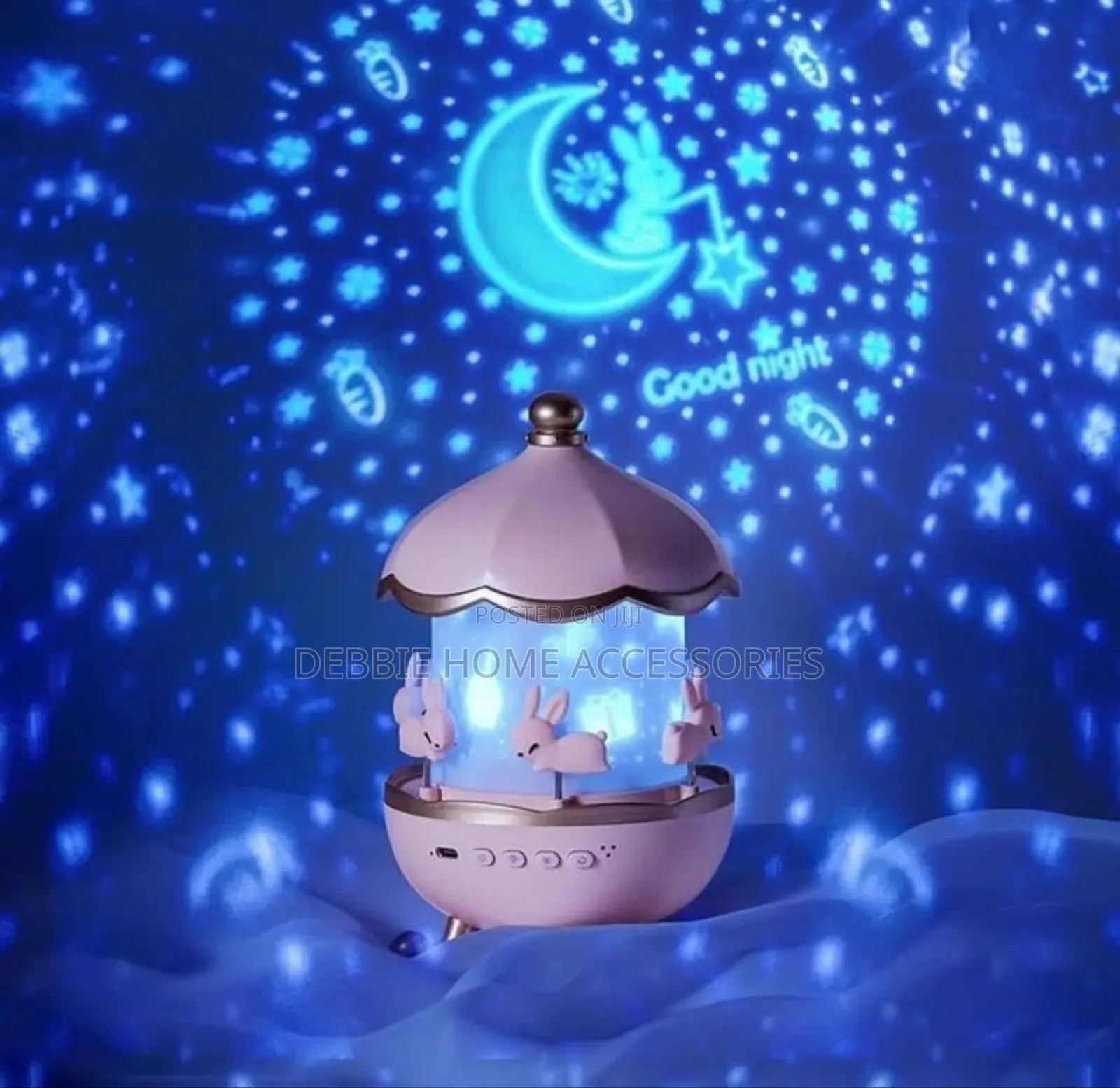 Bunny's Carousel Night Light Projector.