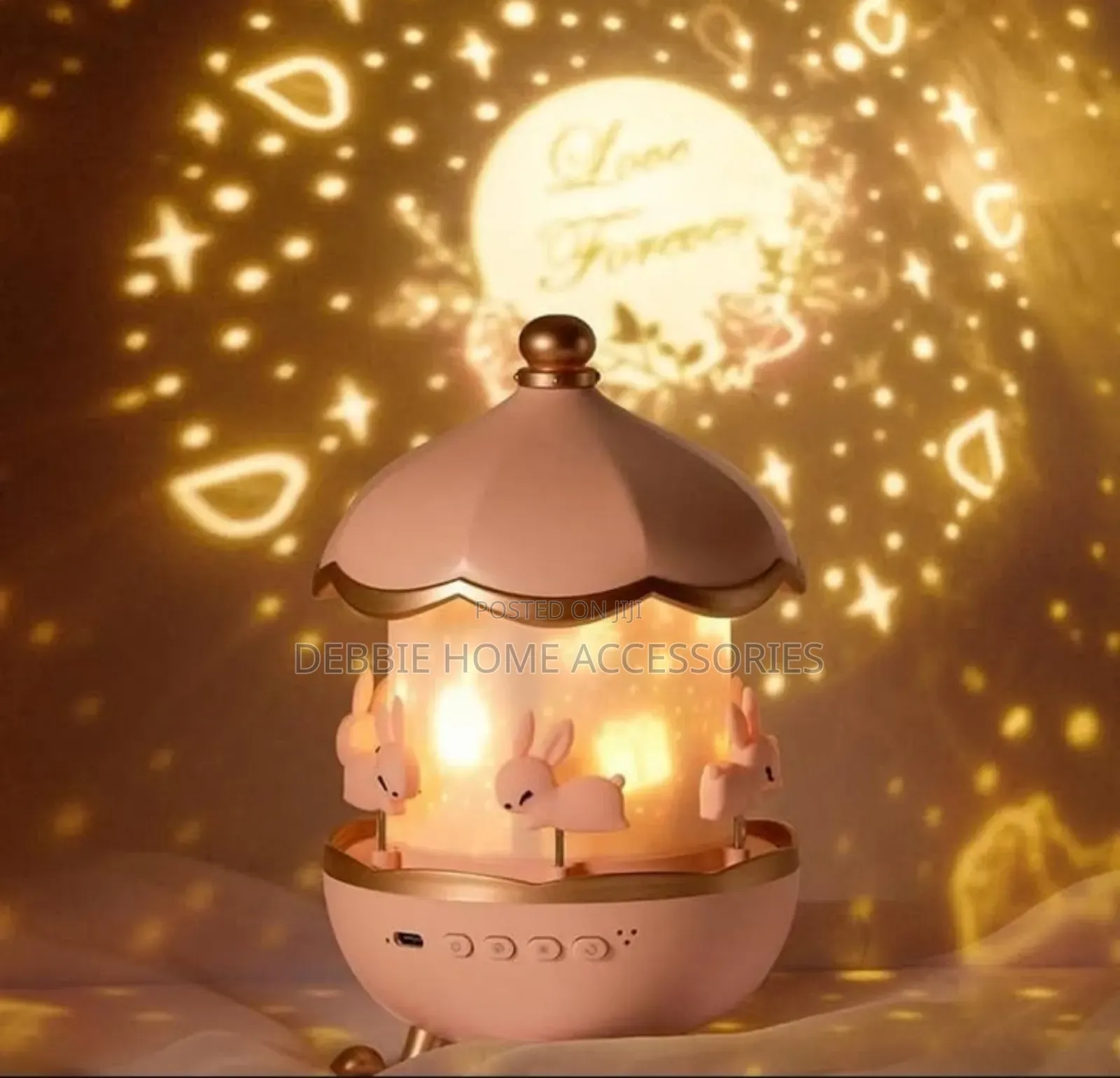 Bunny's Carousel Night Light Projector.