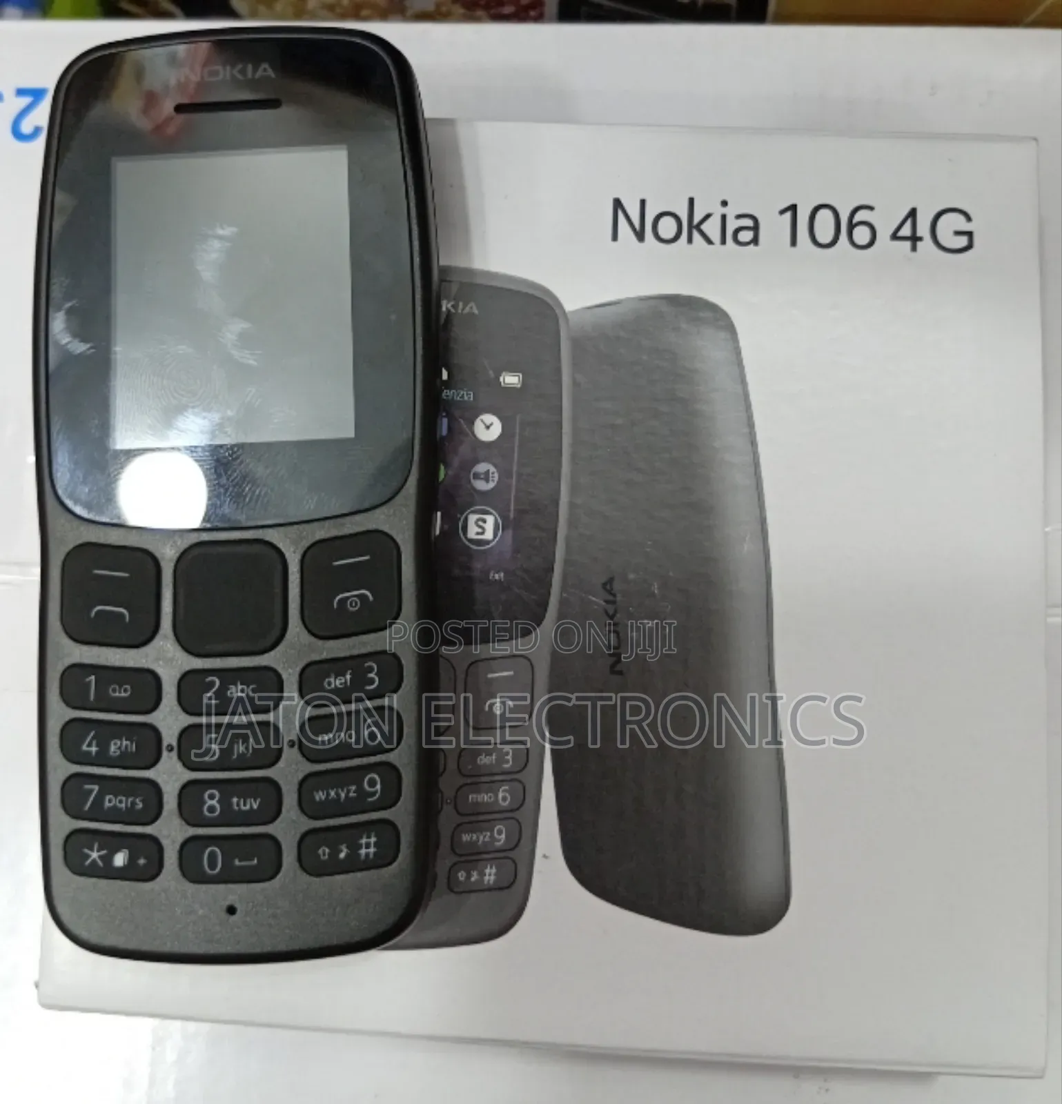 New Nokia 106 Black