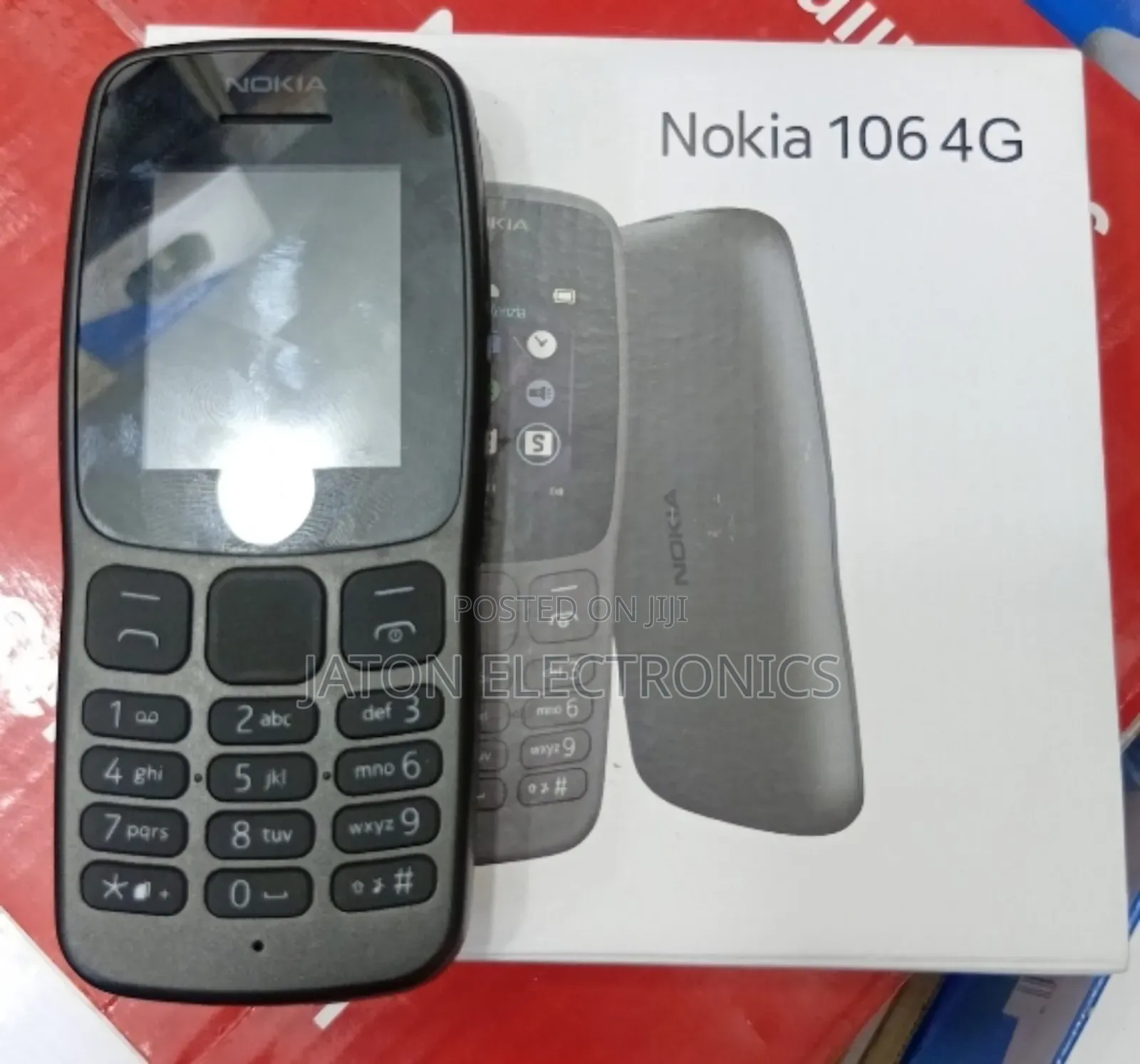 New Nokia 106 Black