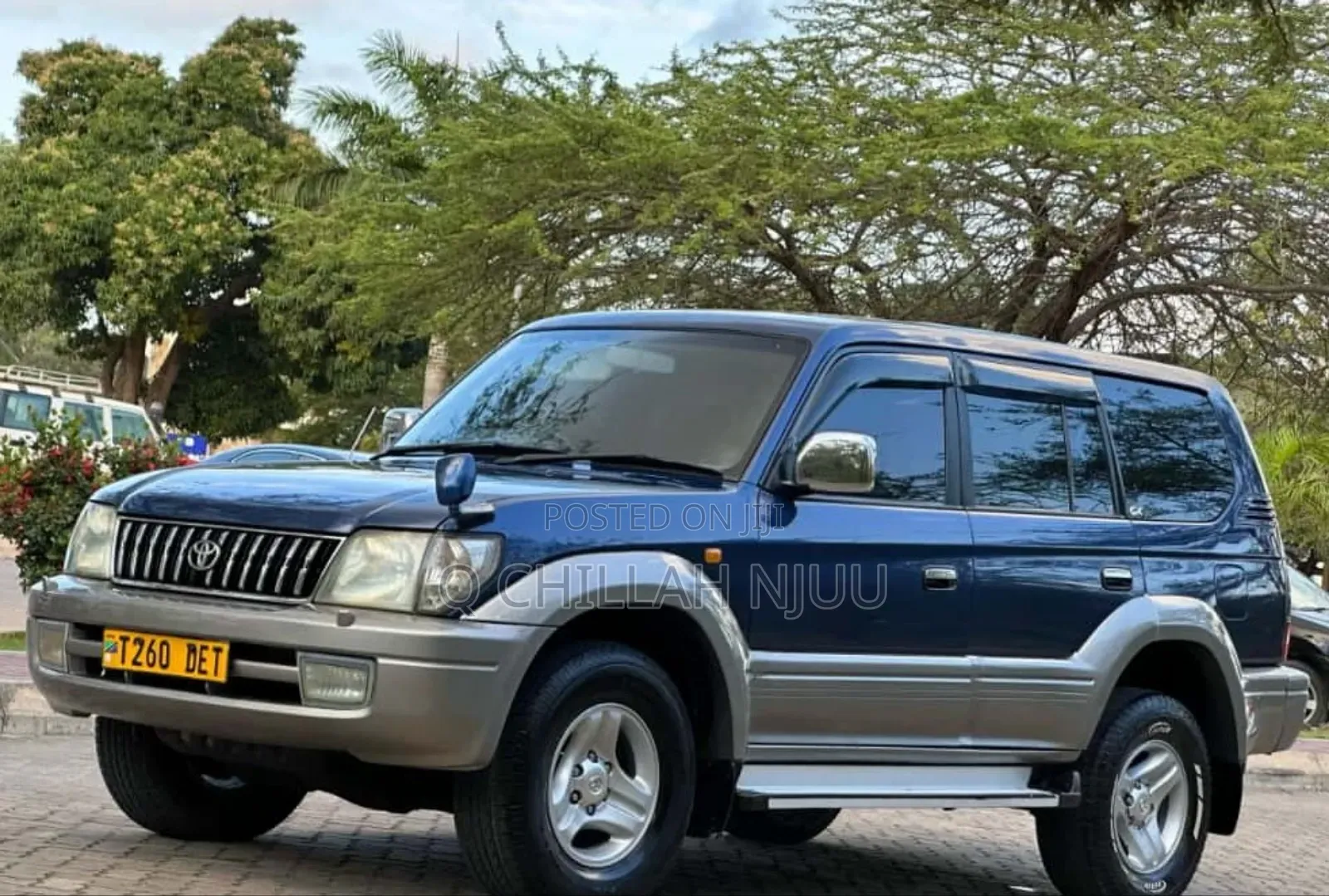 Toyota Land Cruiser Prado 2001 Blue