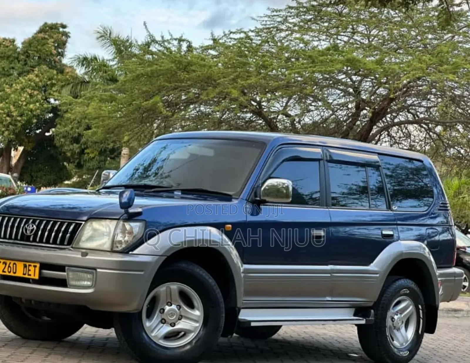 Toyota Land Cruiser Prado 2001 Blue