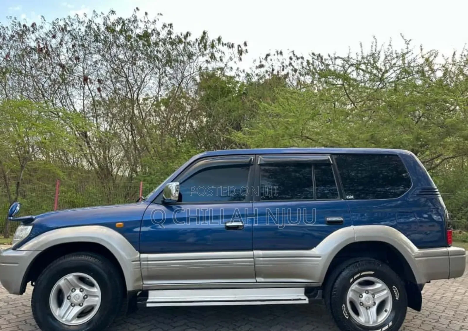Toyota Land Cruiser Prado 2001 Blue
