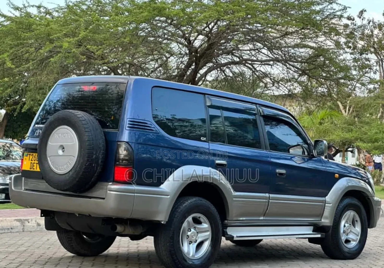 Toyota Land Cruiser Prado 2001 Blue
