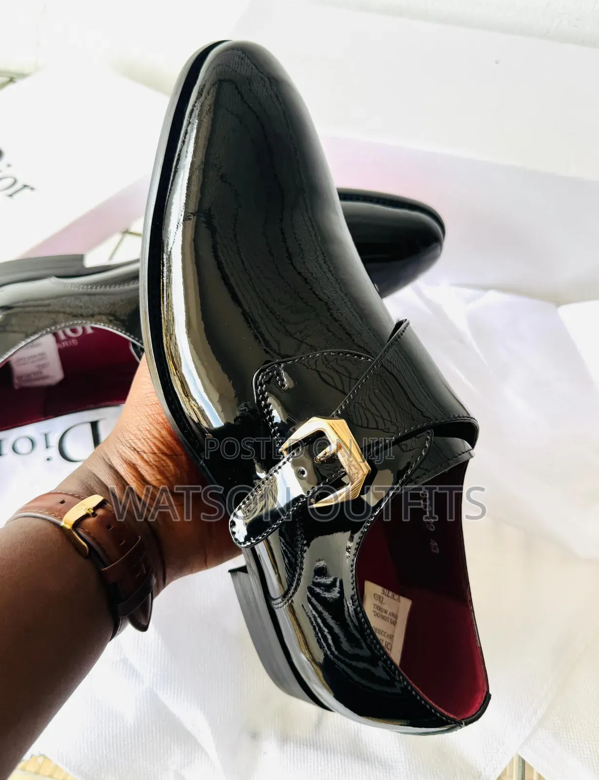 Moka or Viatu Vya Ngozi or Men's Shoes Regularly Worn