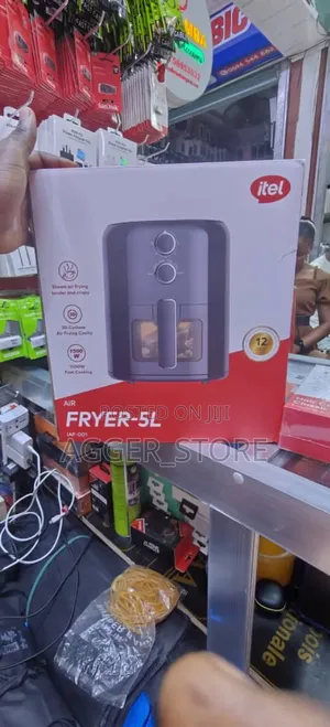 Itel Air Fryer 5litres Original New