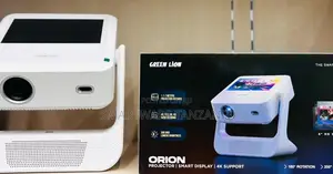 Green Lion Orion Portable Smart Projector, Support, 8” Hd Display