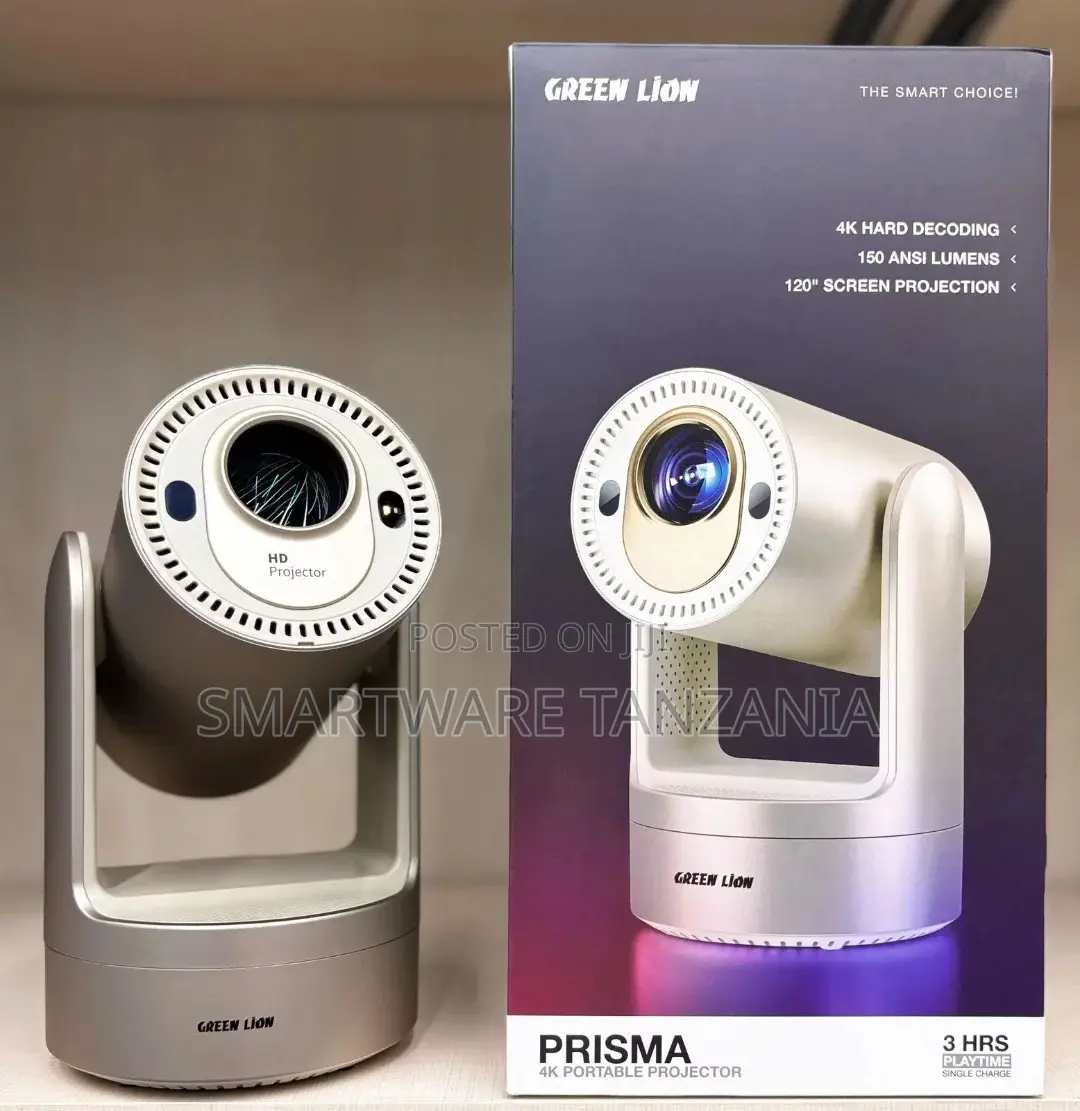 Green Lion Prisma Portable Projector 150 Lumens 120" Projection