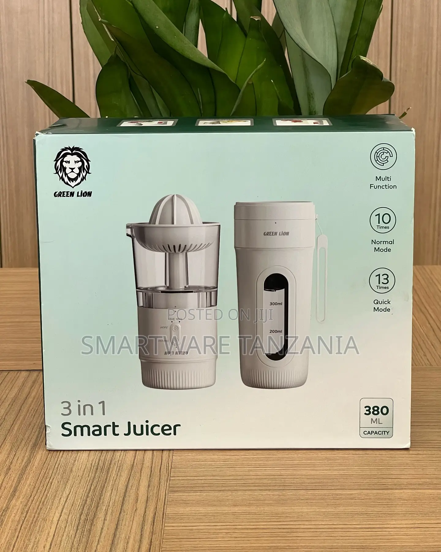 Green Lion 3 in 1 Smart Juicer 380ml Multi Function Citrus Blender