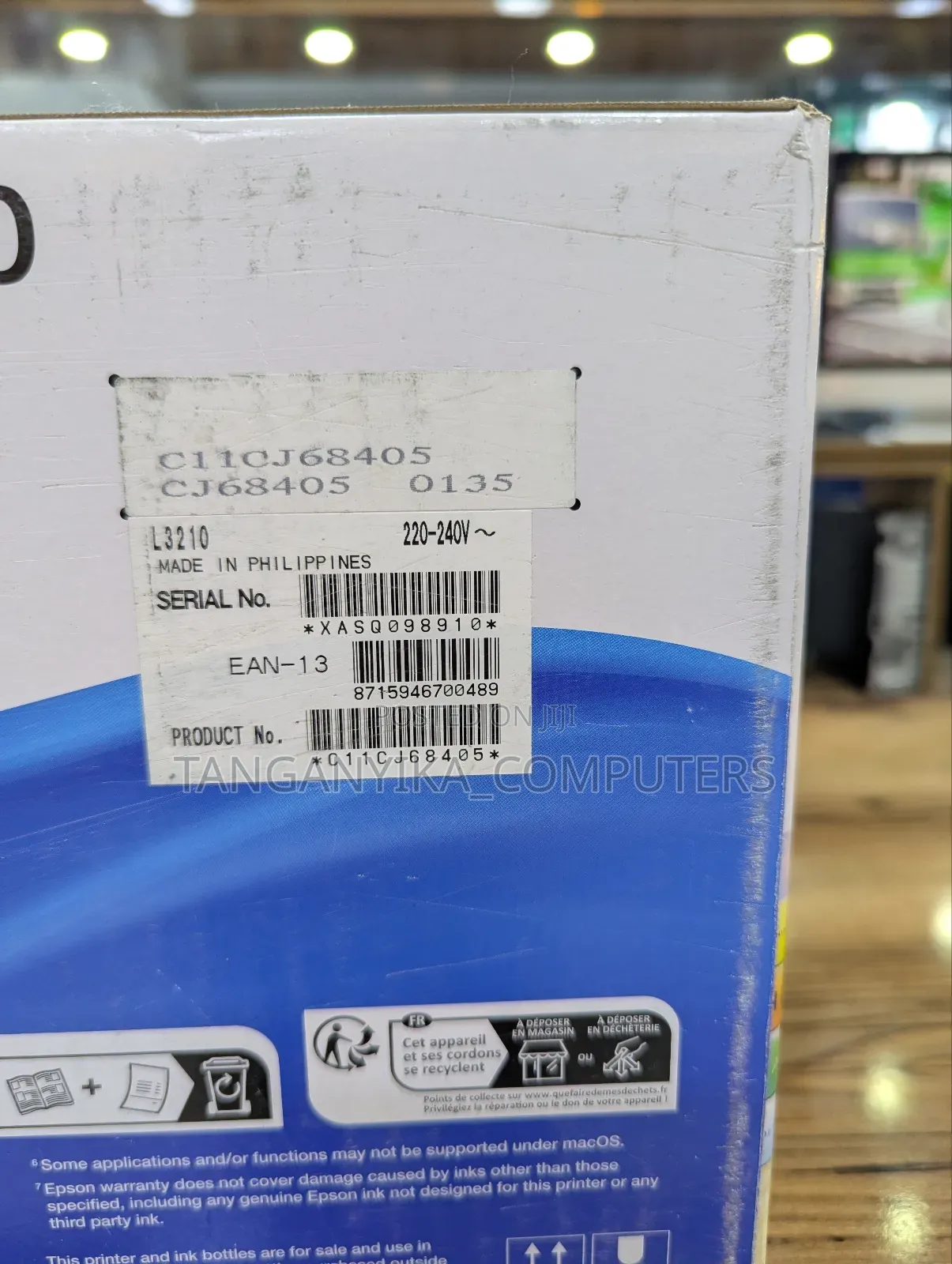Epson Ecotank L3210