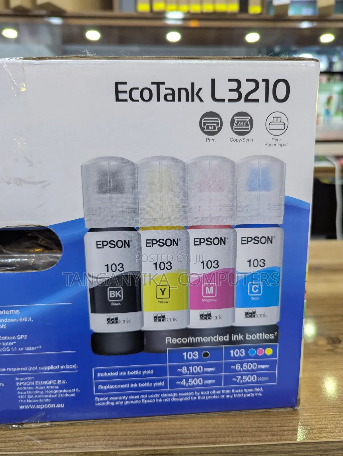 Epson Ecotank L3210