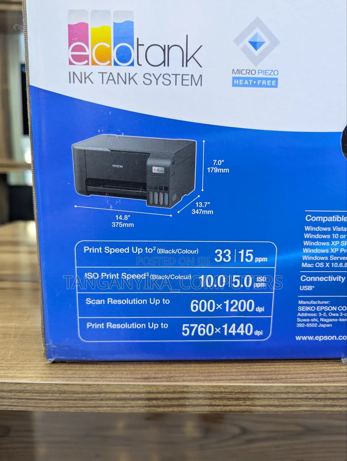 Epson Ecotank L3210
