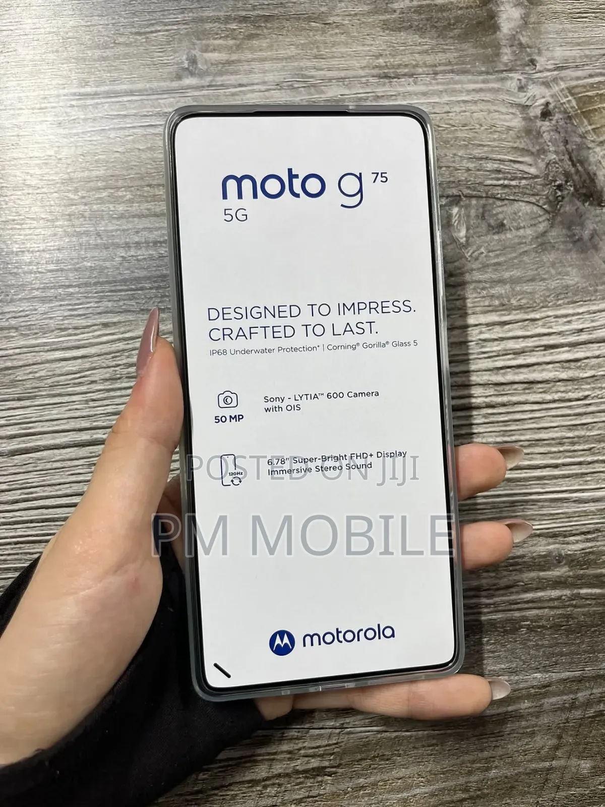 New Motorola Moto G75 256 GB
