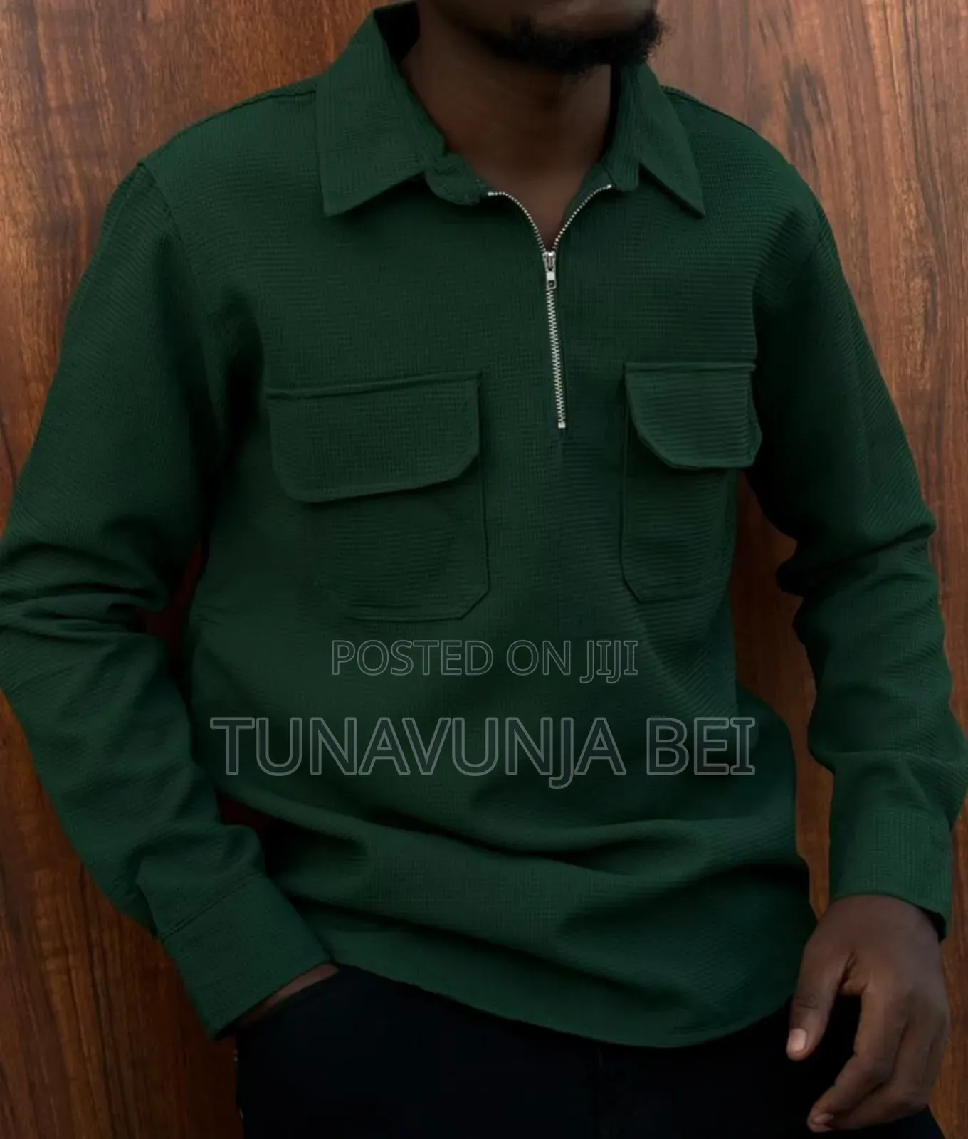 Indian Zipper Shirt  Quality Material
