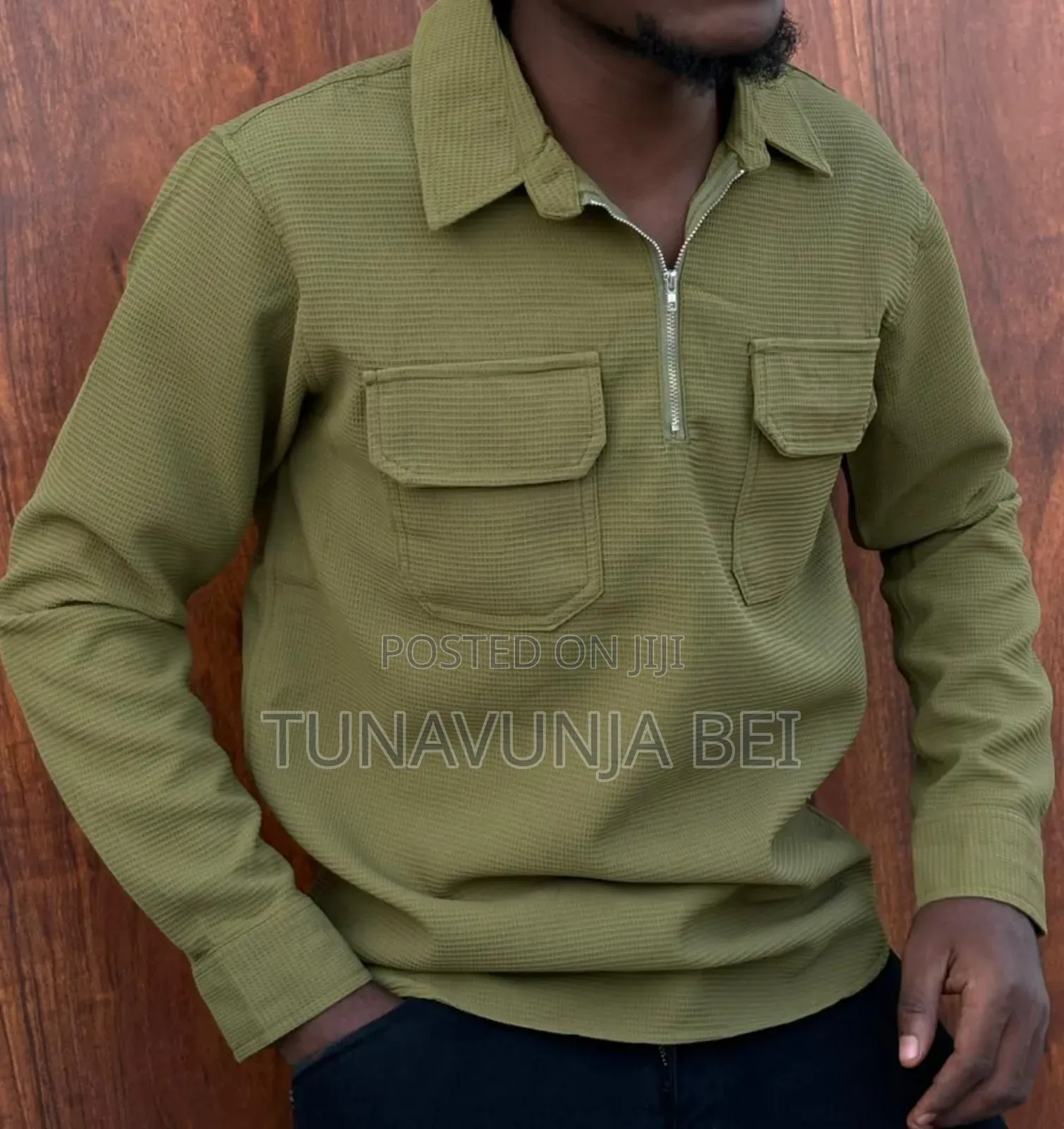 Indian Zipper Shirt  Quality Material