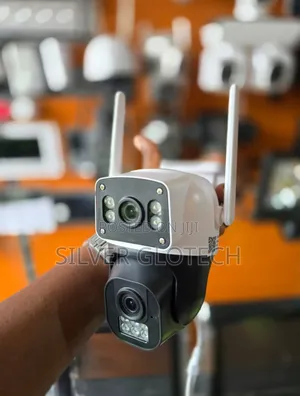 CCTV Camera Macho Mawili Inatumia Laini Ya Simu Inarotate Ina Sensor