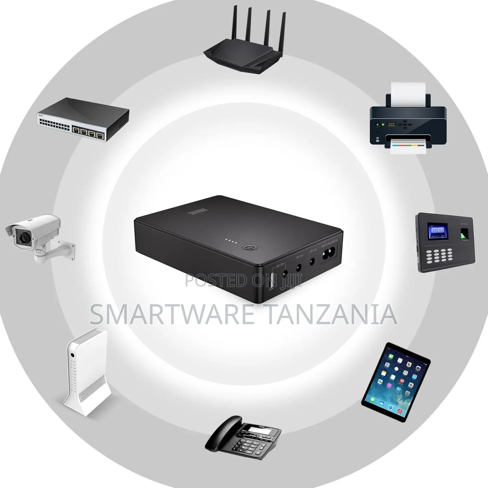 Compact Ups Battery 20000mah Dc Output For Router Camera Devices