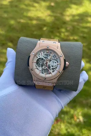 Hublot Automatic Rose Gold Watch