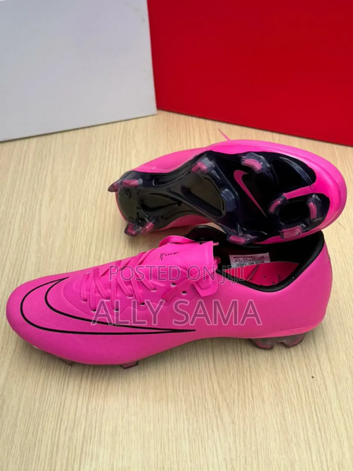 Men's Football Boots Nike Material Leather