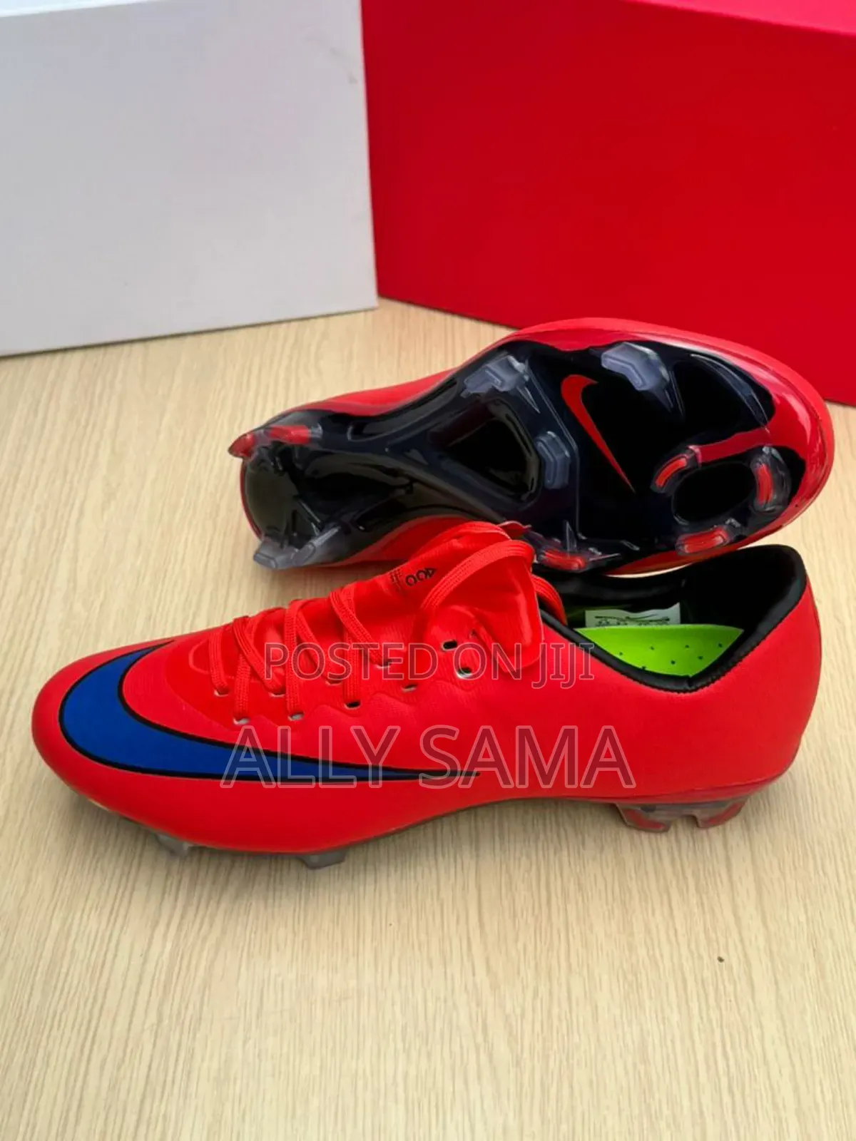 Men's Football Boots Nike Material Leather