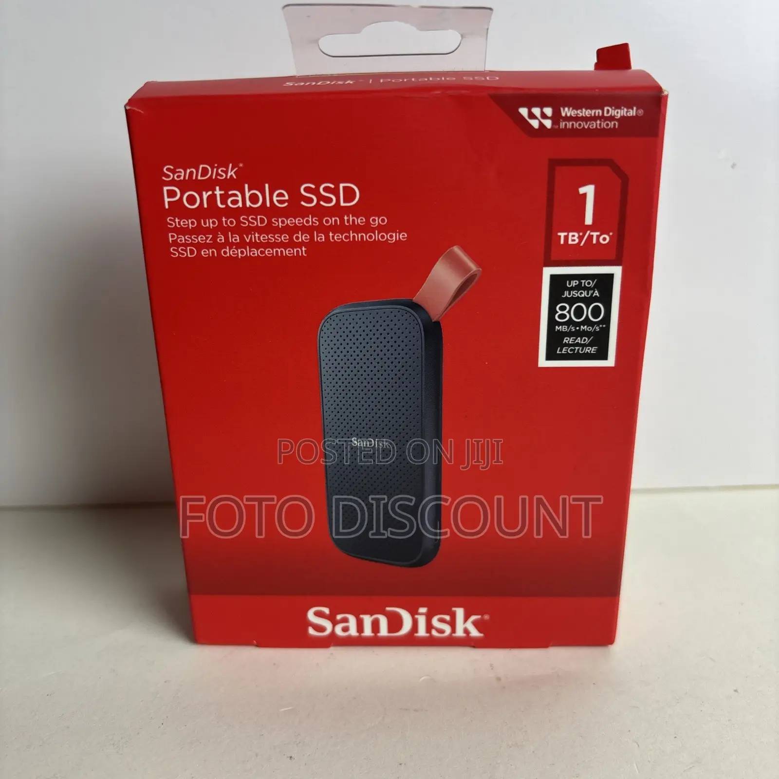 Sandisk 1tb External Portable SSD - Black
