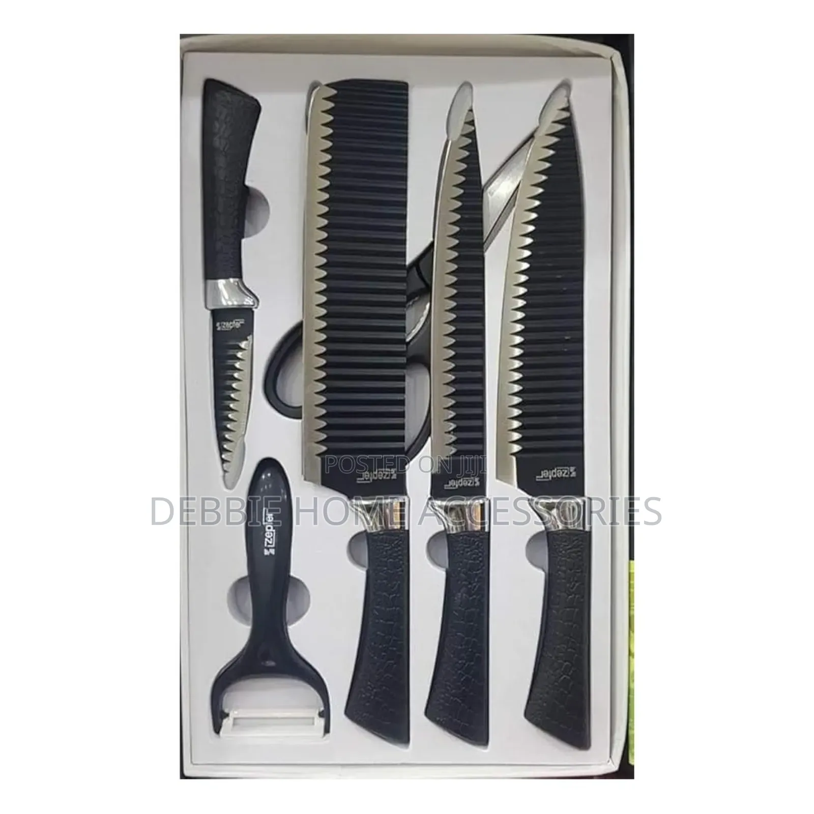 Daily Use Sharp Knives" Set 6pcs