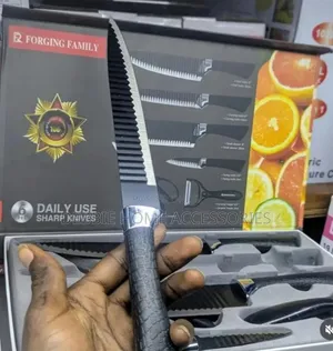 Daily Use Sharp Knives" Set 6pcs