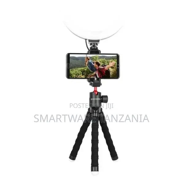 Porodo Flexible Versatile Tripod 33cm Height Phone Camera Universal