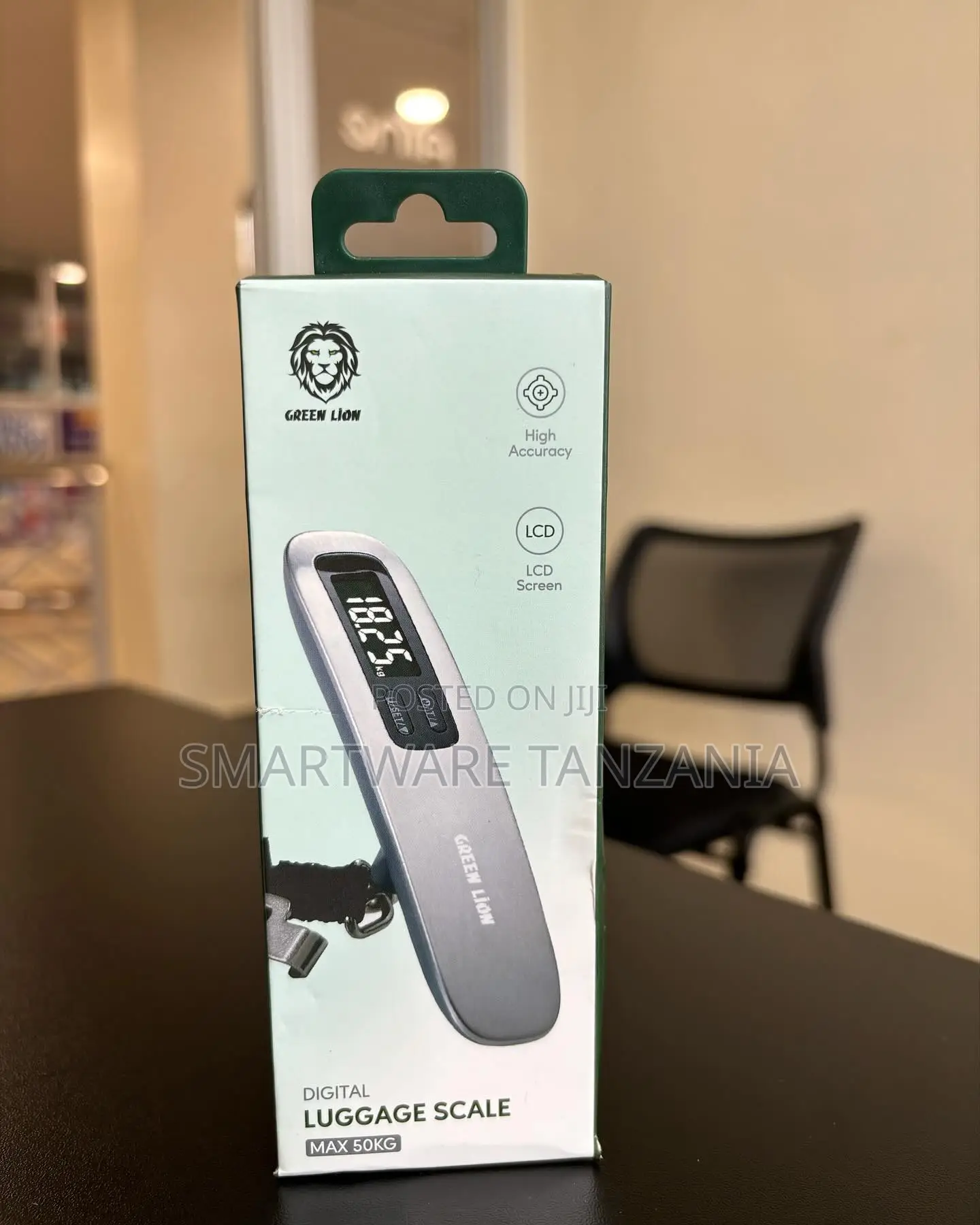 Green Lion Digital Luggage Scale 50kg Max LCD Screen High Accuracy