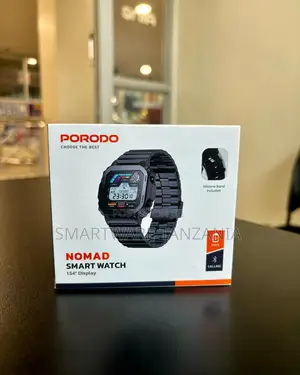 Porodo Nomad Smart Watch 1.54 Display 5 Days Battery Calling Bluetooth
